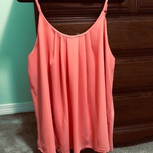 Coral tank top